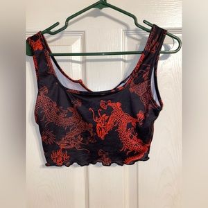 Dragon crop top